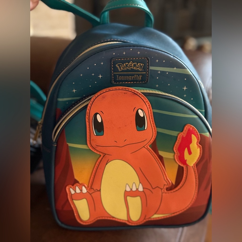 Loungefly Pokémon Charmander Kids Backpack - Multicolor